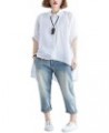 Casual Loose Cute Dot Blouse Oversize Soft T-Shirt Women Button Down Tops Tees Style 2-white $14.03 Blouses